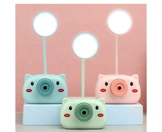 Cute LED Desk Lamp with Built-in Sharpener