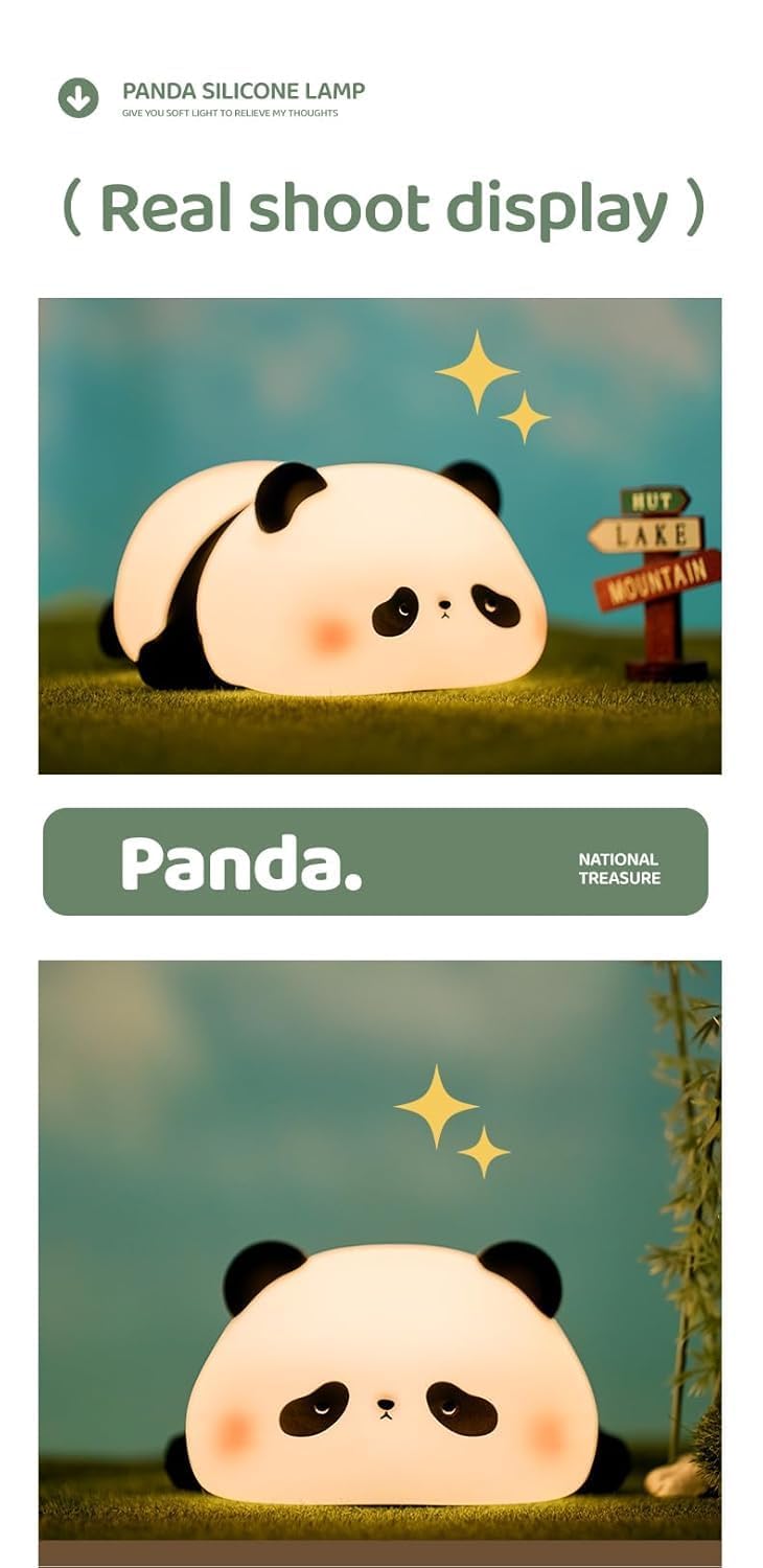 Sleeping Cute Panda Lamp
