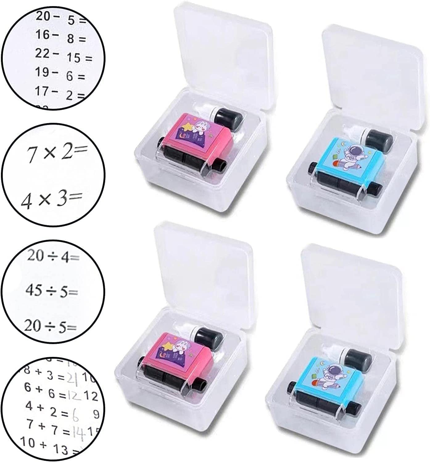 Smart Math Roller Stamps for Math Problems