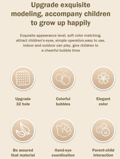 Gatling Bubble Machine Gun